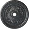 Ekena Millwork Palmetto Ceiling Medallion (Fits Canopies up to 7 5/8"), 31 1/2"OD x 3 5/8"ID x 1 3/4"P, Pewter CM31PMPES - alternate 1